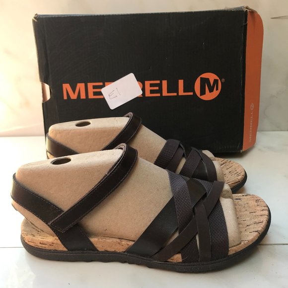 Merrell Shoes - $99 Merrell Women's Around Town Arin Backstrap Sandal, Espresso, 7